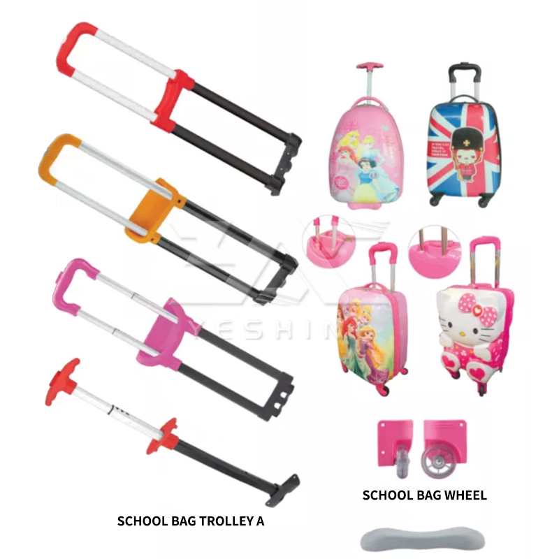 Factory Cheap Hot Sale Girls Trolley Accessory Bag Luggage Handle Parts