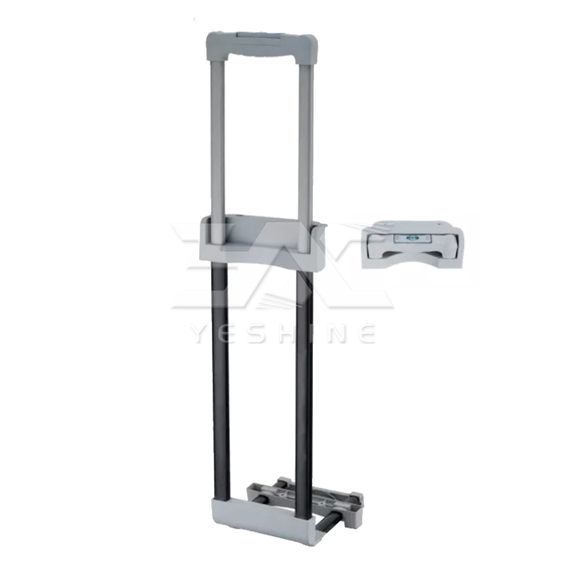 Metal Hardware Telescopic Handle Luggage Parts Trolley for Soft Bag Set