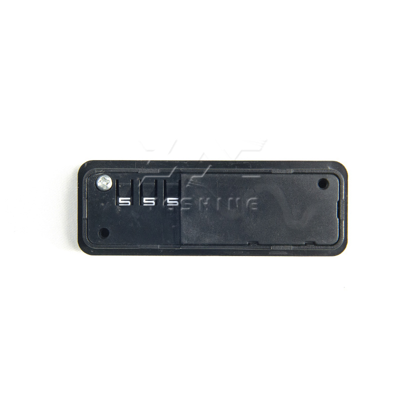 factory production popular models Travel Accessories 3 Digit Combination Password Luggage Code Lock