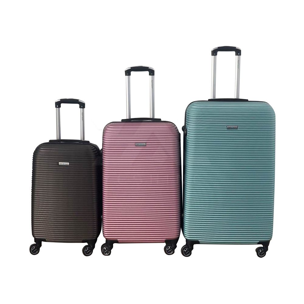 2022 spiffy suitcase top quality ABS PC trolley travel luggage set