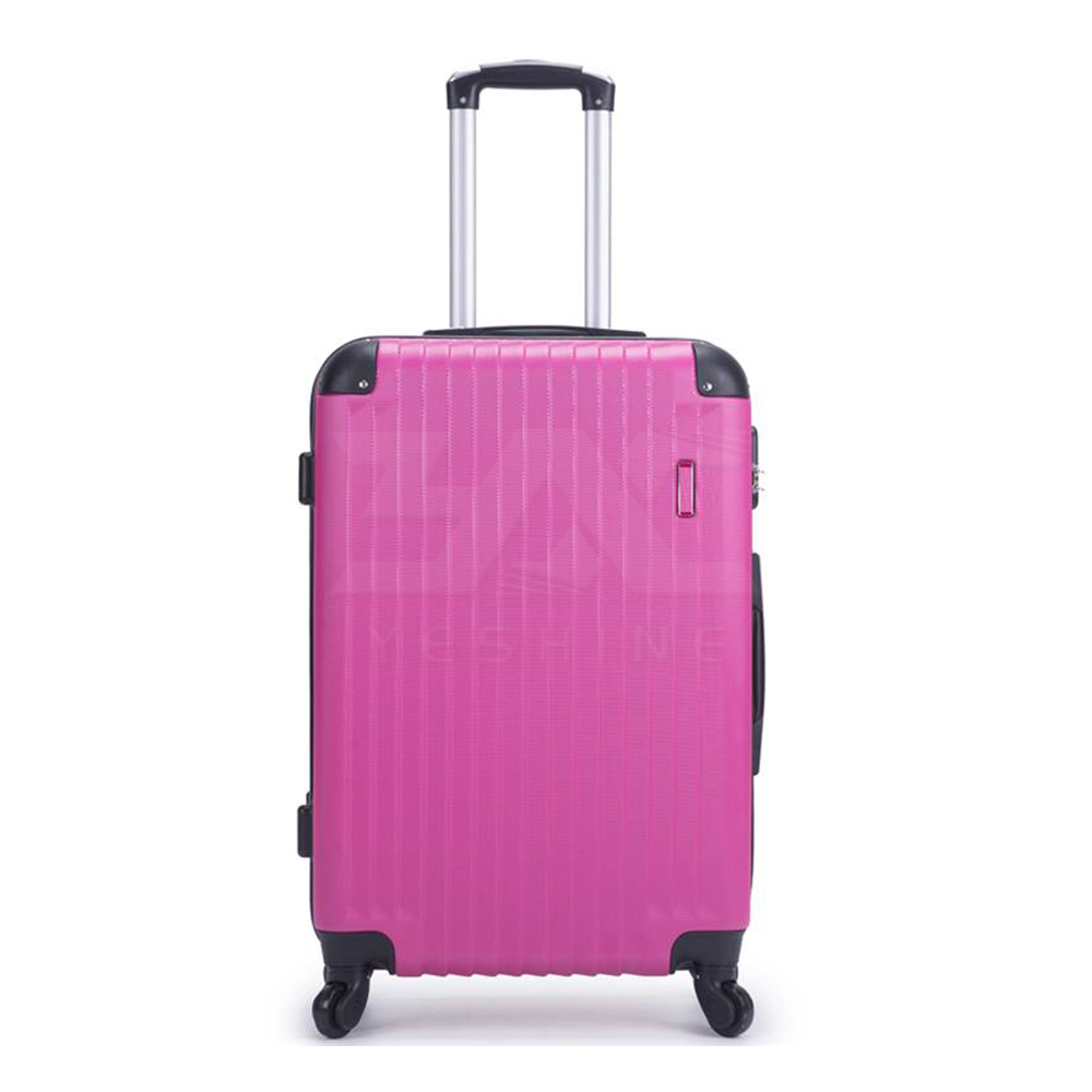 ABS PC stylish design trolley travel set suitcase Luggage made in wenzhou factory