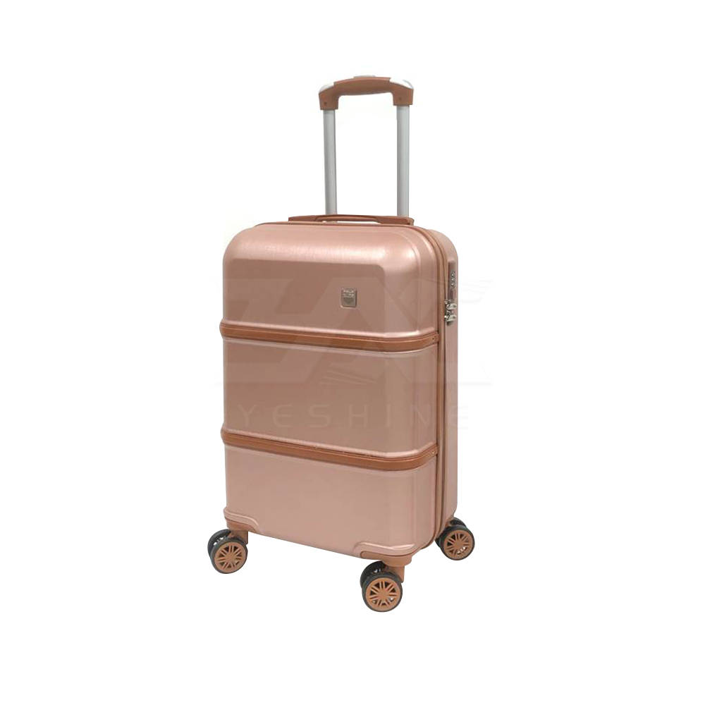 Factory Wholesale Split-new Design ABS PC Suitcase Airplane Trolley Luggage Set