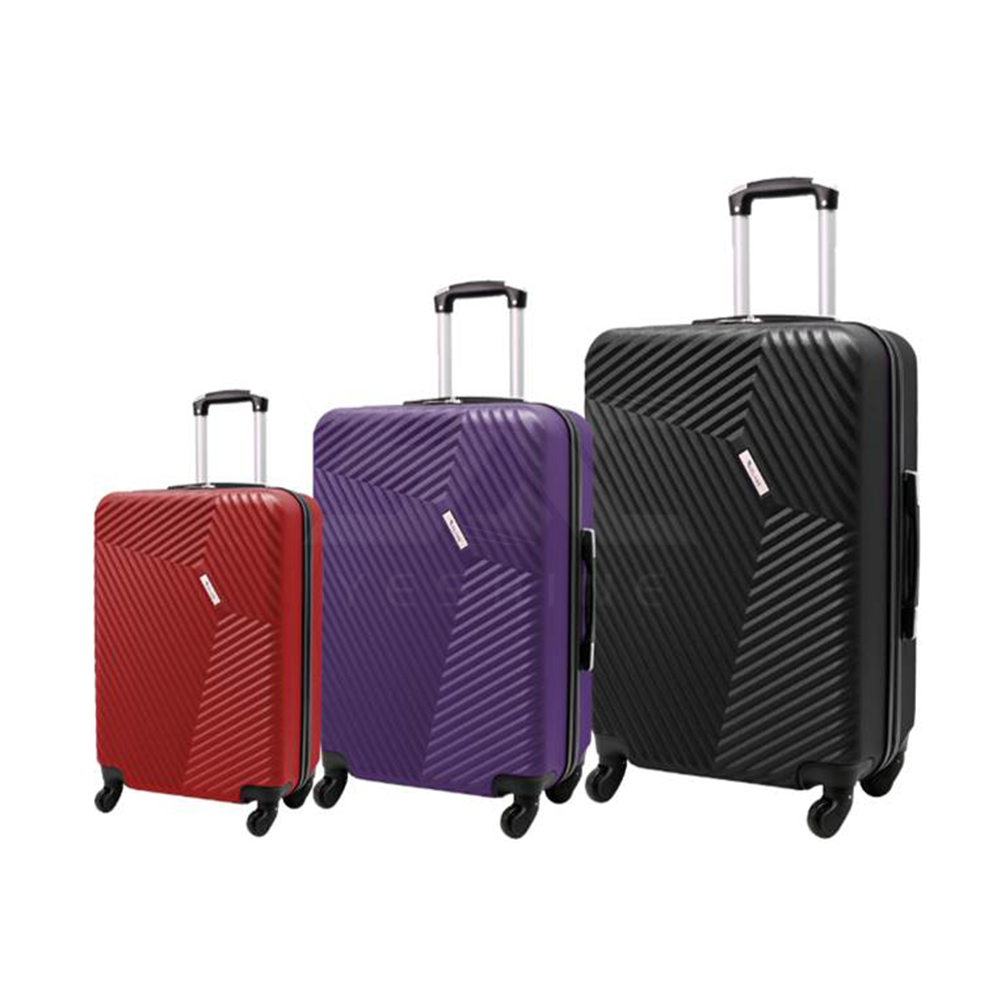 High Quality PP 100% Material Large Luggage Hard Shell Traveling Box Sets Suitcase