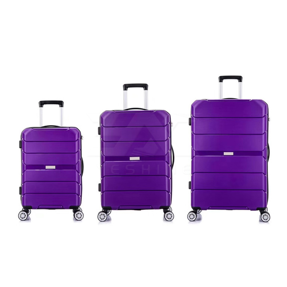 Strong And Durable Made Of 100% Pp Material For Unisex Hard Bag Trolley Case