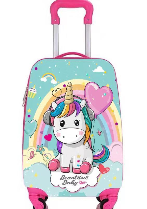 Cartoon 3D ABS+PC Children Case Trolley Luggage bag